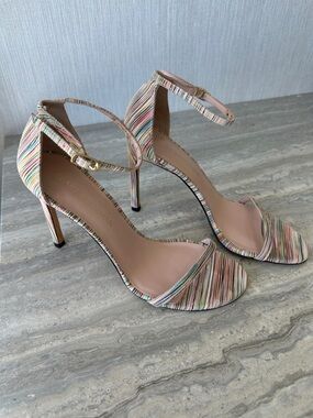 Stuart Weitzman Nudist II 100mm 4” Stiletto Sandals